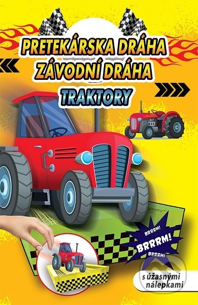 Pretekárska dráha - Traktory / Závodní dráha - dTraktory, Foni book, 2019