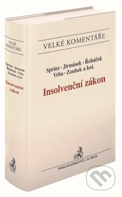 Insolvenční zákon - Kolektiv autorů - kniha z kategorie Obchodní právo