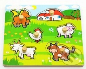 Vkládačka Moje první zvířátka - hra z kategorie Maxi dílky