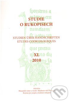 Studie o rukopisech 40, Masarykův ústav AV ČR, 2014