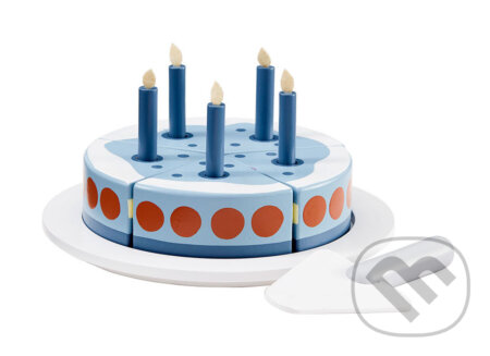 Torta drevená Blue Bistro, Kids Concept, 2019