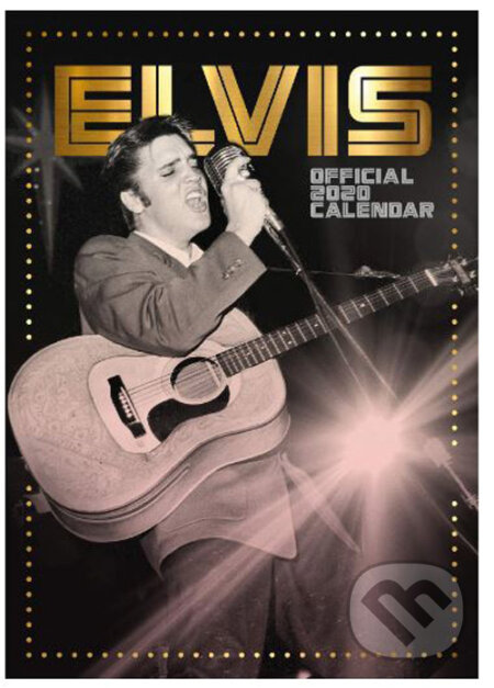Oficiální kalendář 2020: Elvis Presley  (A3), , 2019