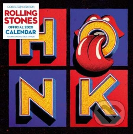 Oficiální kalendář 2020: The Rolling Stones, , 2019