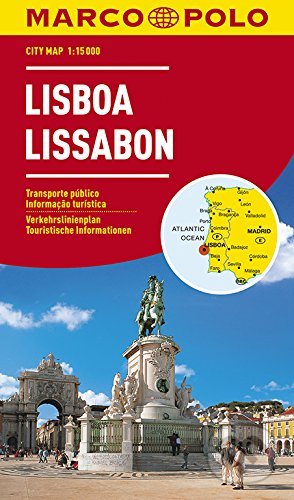 Lissabon/Lisbon - City Map 1:15 000 - kniha z kategorie Odborné a naučné