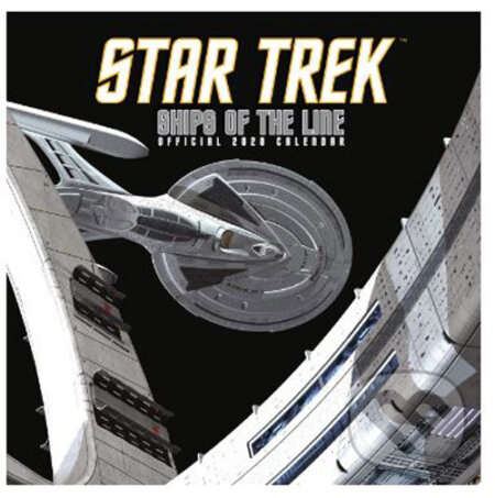 Oficiální kalendář 2020: Star Trek/Ships of the Line, , 2019