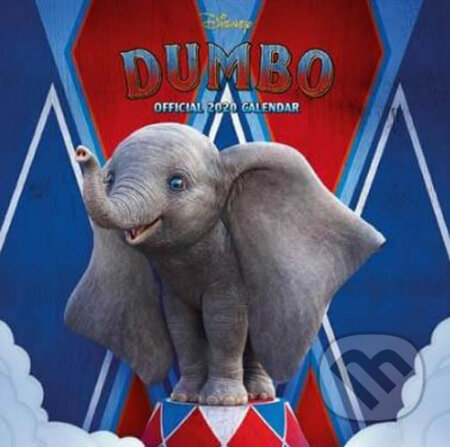 Oficiální kalendář 2020 Disney: Dumbo, Disney, 2019