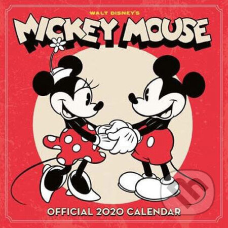 Oficiální dětský kalendář 2020 Disney: Mickey Mouse Mouse Classic, , 2019