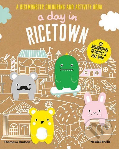 A Day in Ricetown (A Ricemonster Colouring and Activity Book) - kniha z kategorie Omalovánky, vystřihovánky, papír