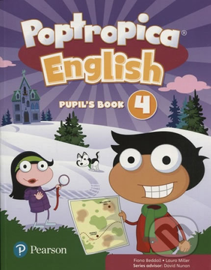 Poptropica English 4: Pupil&#039;s Book + PEP kód elektronicky - Fiona Beddall, Pearson, 2017