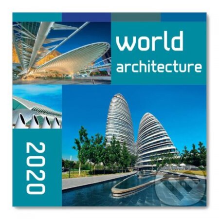 Nástenný kalendár World architecture 2020, Spektrum grafik, 2019