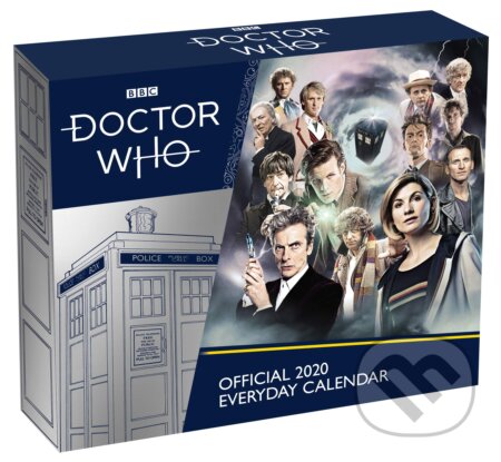 Oficiální stolní kalendář 2020: Doctor Who, , 2019