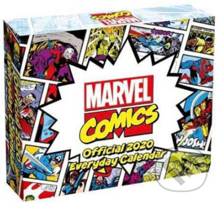 Oficiální stolní kalendář 2020: Marvel Comics, Marvel, 2019