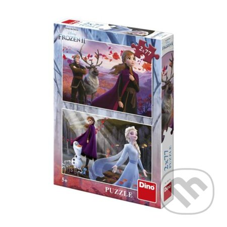 Frozen II 2x77 - puzzle z kategorie 60 - 300 dílků