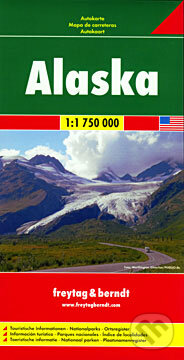 Alaska (Aljaška) 1:1 750 000, freytag&berndt, 2014