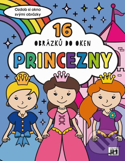 Princezny - Omalovánky do oken, Jiří Models, 2019
