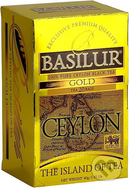 BASILUR Island of Tea Gold, Bio - Racio