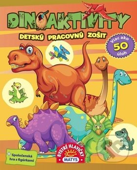 Dinoaktivity (Detský pracovný zošit, viac ako 50 úloh) - kniha z kategorie Úkoly pro děti