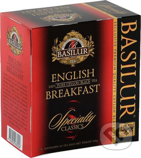 BASILUR Specialty English Breakfast, Bio - Racio, 2019