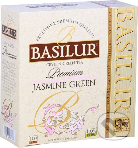 BASILUR Premium Jasmine Green, Bio - Racio, 2019