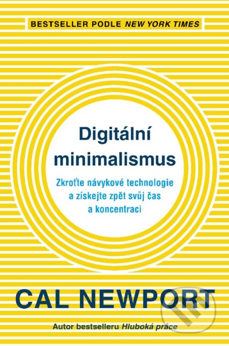 Digitální minimalismus - Cal Newport, 2019