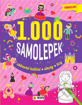 1000 samolepek princezny (Zábavné luštění, úkoly, hry) - kniha z kategorie Samolepky