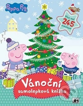 Vánoční samolepková knížka, Jiří Models, 2019