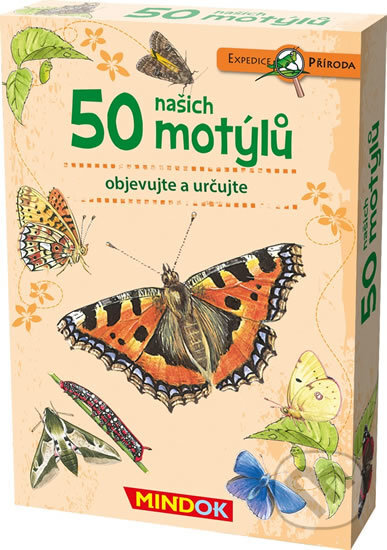 Expedice příroda: 50 našich motýlů, Mindok, 2019