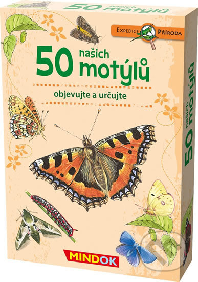 Expedice příroda: 50 našich motýlů - hra z kategorie Vzdělávací hry