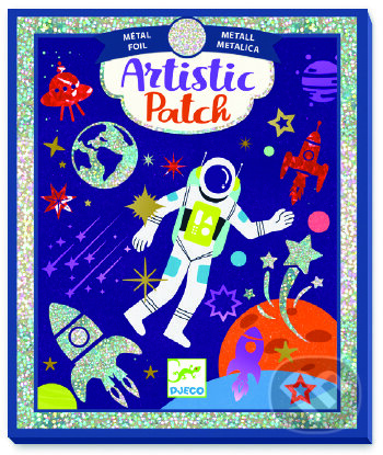 Koláž – Artistic patch – Vesmír, Djeco, 2019