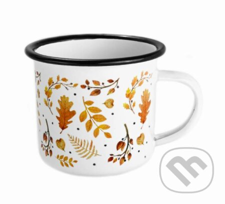 Smaltovaný hrnček Jeseň