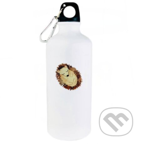 Turistická smaltovaná fľaša Ježko