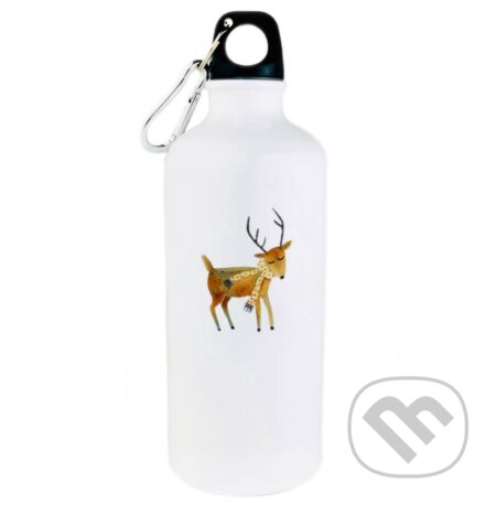 Turistická smaltovaná fľaša Jelenček