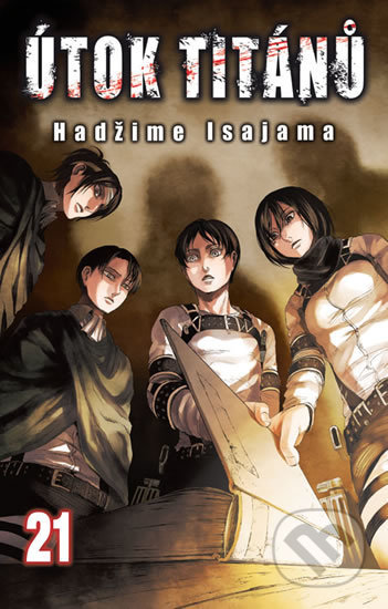 Útok titánů 21 - Hadžime Isajama - kniha z kategorie Komiksy