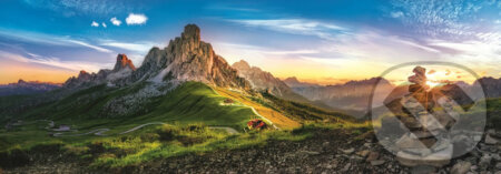 Panorama Dolomity - puzzle z kategorie Přírodní scenérie