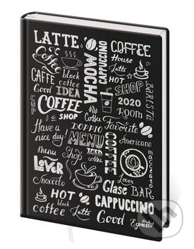 Diář 2020 B6 LYRA: denní Coffee, Stil calendars, 2019