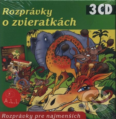 Rozprávky o zvieratkách (3CD) - Lenka Tomešová, A.L.I., 2007