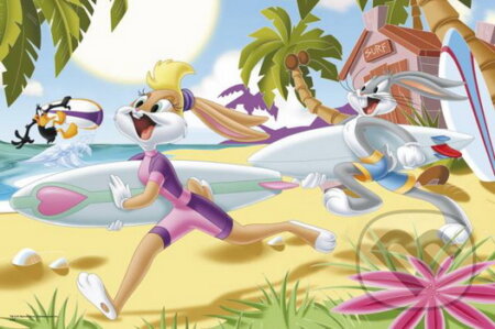 Puzzle: Lola Bunny and Bugs Bunny (Trefl)