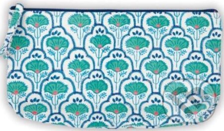 Petal and Vine Handmade Embroidered Pouch, Galison, 2016
