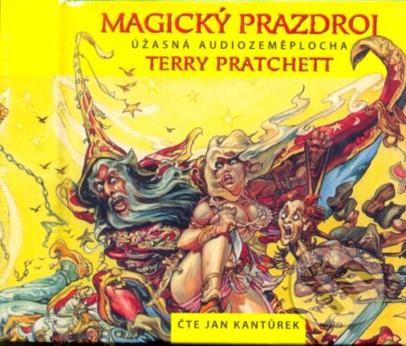 Magický prazdroj - Úžasná audiozeměplocha - Terry Pratchett, Talpress, 2013
