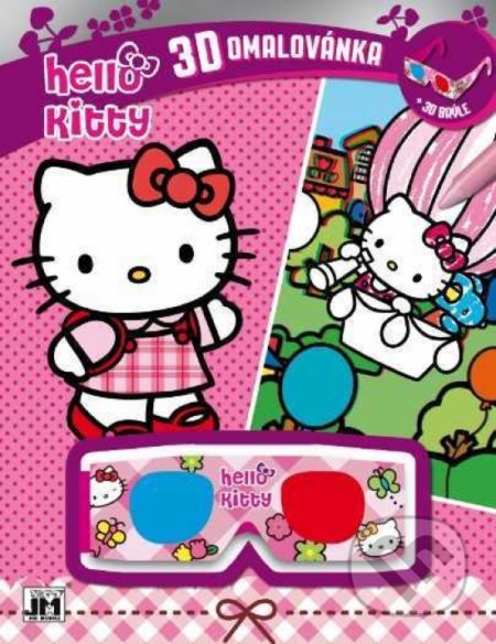 3D vymaľovanky/Hello Kitty - Kitty Hello, Jiri Models SK