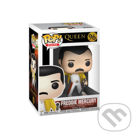 Funko POP! Queen - Freddie Mercury (Wembley 1986), Magicbox FanStyle, 2019