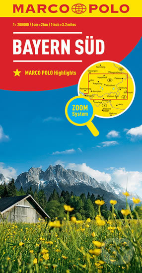 Německo - Bavorsko jih  1:200T, Marco Polo, 2017