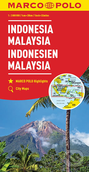 Indonesie, Malajsie/mapa 1:2M MD(ZoomSystem)