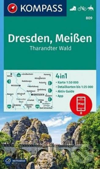 Dresden, Meissen, Tharandter Wald, MAIRDUMONT, 2019
