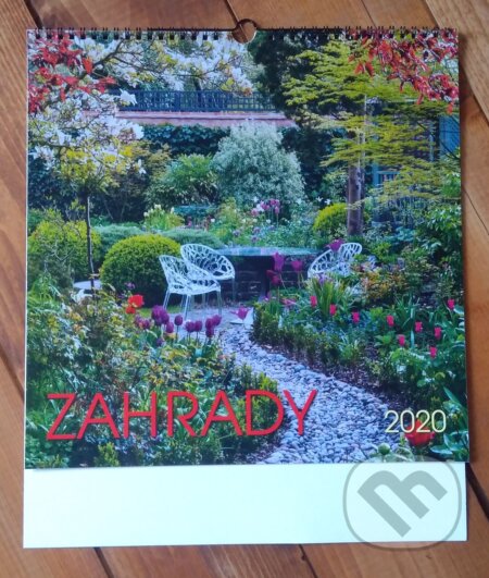 Nástěnný kalendář Zahrady 2020, ERVÍN BURDA, 2019