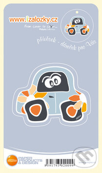 Průsvitná záložka Autíčko