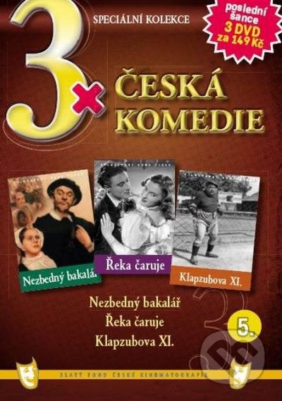 3x Česká komedie V, Filmexport Home Video, 2014