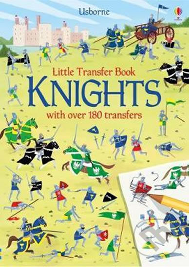 Knights Transfer Activity Book - Abigail Wheatley, Usborne, 2019
