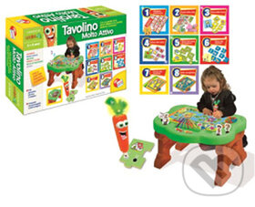 Carotina - multifunkční stolek - hra z kategorie Vzdělávací hry