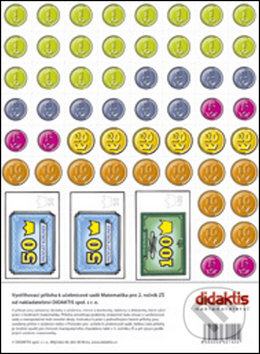Vystřihovací příloha k učebnicové sadě Matematika pro 2. ročník ZŠ - kniha z kategorie 1. stupeň
